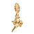 Fashion Geometric Alloy Plating Inlay Rhinestones Charms Jewelry Accessories