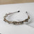 Fashion Geometric Artificial Crystal Rhinestone Hair Band