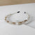 Fashion Geometric Artificial Crystal Rhinestone Hair Band