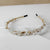 Fashion Geometric Artificial Crystal Rhinestone Hair Band