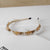 Fashion Geometric Artificial Crystal Rhinestone Hair Band