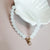 Fashion Geometric Artificial Pearl Beaded Bag Pendant Keychain