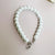 Fashion Geometric Artificial Pearl Beaded Bag Pendant Keychain