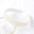 Fashion Geometric Artificial Pearl Plating Headwear 1 Piece