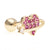 Fashion Geometric Brass Plating Zircon Ear Studs 1 Piece