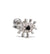 Fashion Geometric Brass Plating Zircon Ear Studs 1 Piece