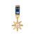 Fashion Geometric Brass Plating Zircon Ear Studs 1 Piece