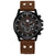 Fashion Geometric Buckle Quartz Men's Watches