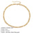 Fashion Geometric Chain Stainless Steel Gold Plated Necklace Wholesale