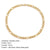 Fashion Geometric Chain Stainless Steel Gold Plated Necklace Wholesale