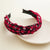 Fashion Geometric Cloth Handmade Hair Band