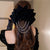 Fashion Geometric Cloth Inlay Artificial Pearls Hair Band