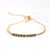 Fashion Geometric Copper Artificial Gemstones Bracelets In Bulk