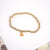 Fashion Geometric Copper Artificial Gemstones Bracelets In Bulk