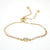 Fashion Geometric Copper Artificial Gemstones Bracelets In Bulk