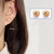 Fashion Geometric Copper Beaded Plating Inlay Pearl Zircon Earrings Ear Studs 1 Pair