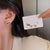 Fashion Geometric Copper Ear Studs Plating Zircon Copper Earrings