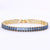 Fashion Geometric Copper Inlay Zircon Bracelets