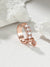 Fashion Geometric Copper Inlay Zircon Rings 1 Piece