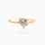 Fashion Geometric Copper Zircon Rings In Bulk