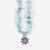 Fashion Geometric Crystal Beaded Necklace