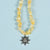 Fashion Geometric Crystal Beaded Necklace