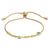 Fashion Geometric Devil's Eye Heart Shape Copper Artificial Pearls Bracelets