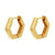 Fashion Geometric Gold Plated No Inlaid Gold Plated Earrings