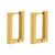 Fashion Geometric Gold Plated No Inlaid Gold Plated Earrings