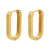 Fashion Geometric Gold Plated No Inlaid Gold Plated Earrings