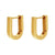 Fashion Geometric Gold Plated No Inlaid Gold Plated Earrings