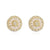 Fashion Geometric Inlaid Zircon Copper Zircon Earrings