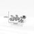 Ear Cartilage Rings & Studs Fashion Geometric 316L Stainless Steel  Copper Inlaid Zircon