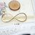 Fashion Geometric Metal Plating Hair Clip