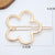 Fashion Geometric Metal Plating Hair Clip