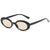 Fashion Geometric Pc Oval Frame Full Frame Women's Sunglasses