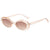 Fashion Geometric Pc Oval Frame Full Frame Women's Sunglasses