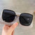 Fashion Geometric Pc Square Clips Women's Sunglasses