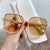 Fashion Geometric Pc Square Full Frame Women's Sunglasses