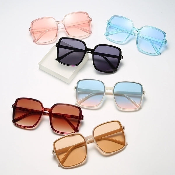 Fashion Geometric Pc Square Full Frame Women's Sunglasses