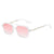 Fashion Geometric Pc Square Full Frame Women's Sunglasses