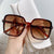 Fashion Geometric Pc Square Full Frame Women's Sunglasses