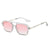 Fashion Geometric Pc Square Full Frame Women's Sunglasses