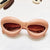 Fashion Geometric Pc Uv400 Resin Toad Glasses Full Frame Kids Sunglasses