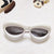 Fashion Geometric Pc Uv400 Resin Toad Glasses Full Frame Kids Sunglasses