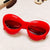 Fashion Geometric Pc Uv400 Resin Toad Glasses Full Frame Kids Sunglasses