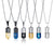 Fashion Geometric Pill Titanium Steel Necklace Plating Stainless Steel Necklaces