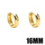 Fashion Geometric Plating Copper 18k Gold Plated Earrings