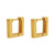 Fashion Geometric Plating Copper No Inlaid Earrings