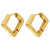 Fashion Geometric Plating Copper No Inlaid Earrings